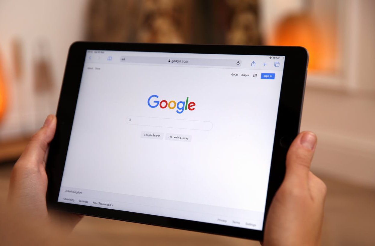 google search results laptop